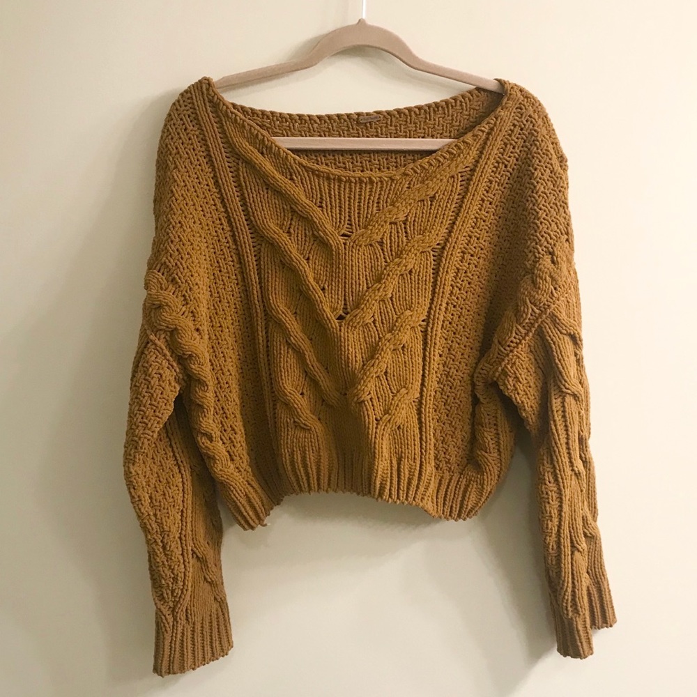 Free People Mid Drift Sweater